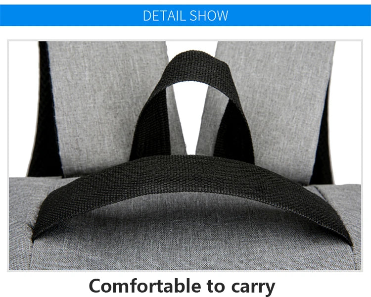 Mochila impermeável para laptop de 15,6"