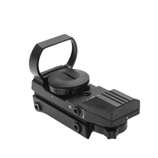 Mira Tática Red & Green Dot antireflexo – Alta Precisão e Visada Rápida para trilho 20mm