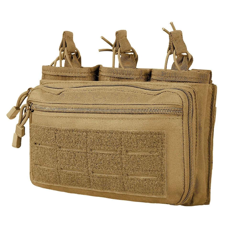 Porta-Carregadores Triplo Tático para 5.56 e 7.62
