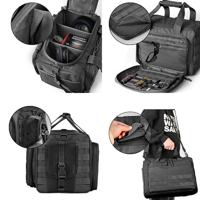 Bolsa com sistema Molle para acessório de caça