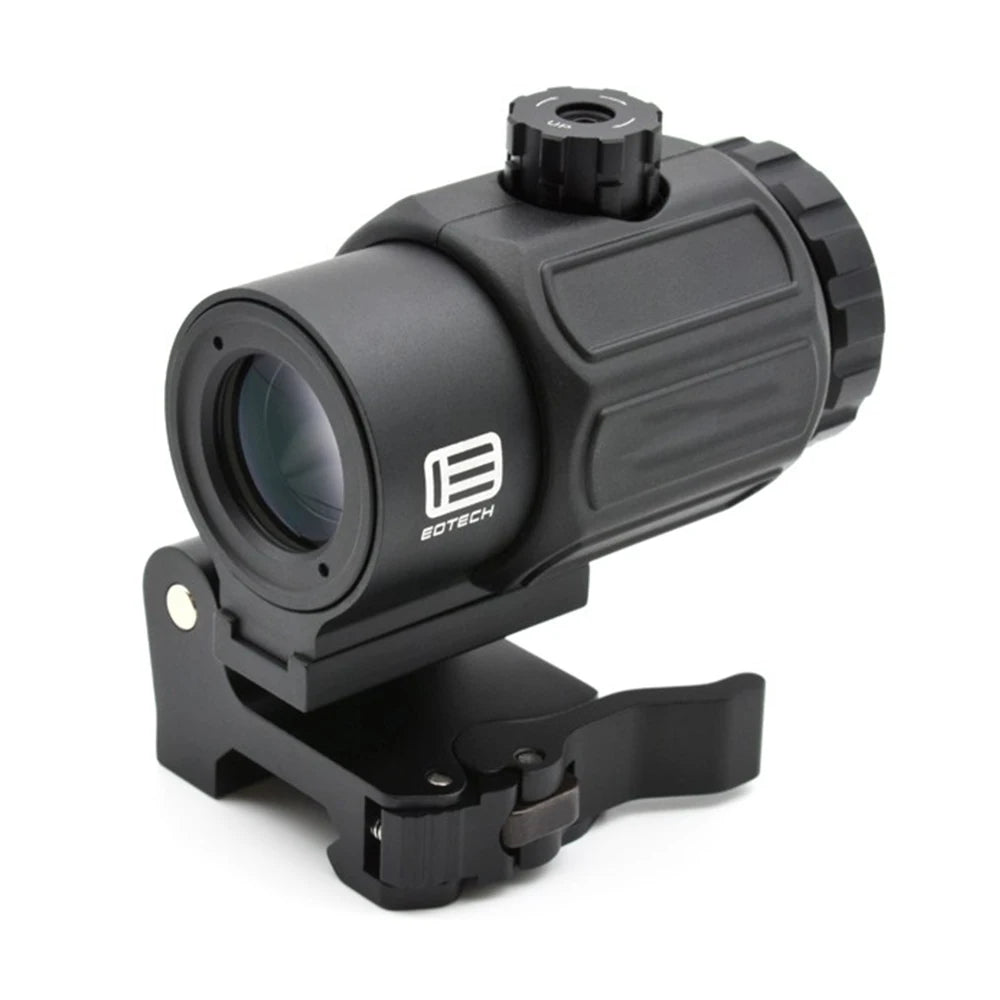 Magnificador 3x escamoteavel G43 para red dot com lente ótica holográfica