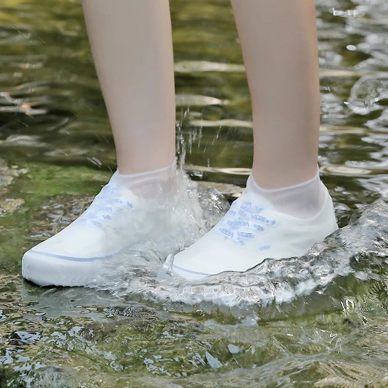 Capas de Chuva Reutilizáveis de Silicone e À Prova D'Água para Sapatos
