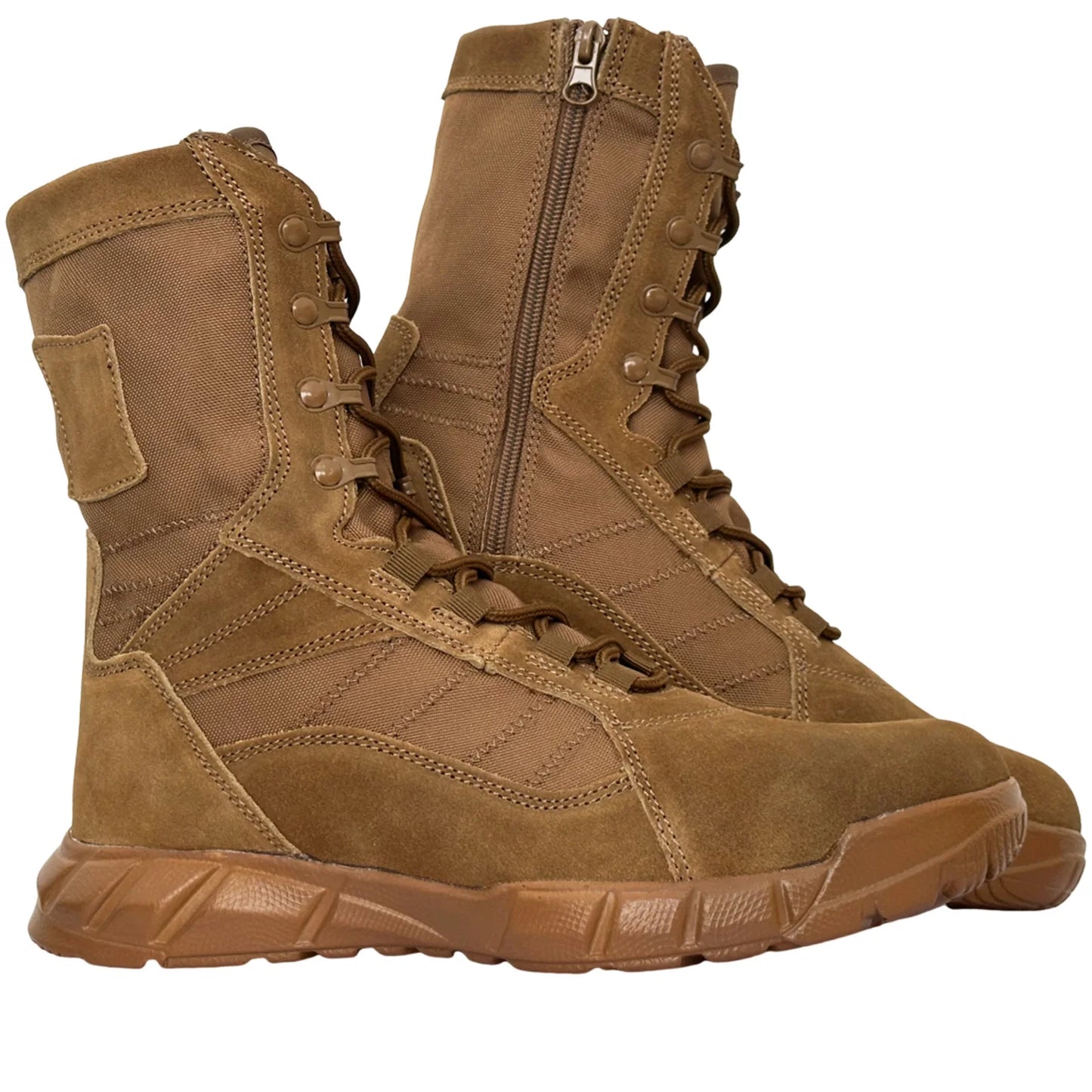 Botas táticas tipo coturno masculinas leves de couro botas de combate anti-colisão para treinamento