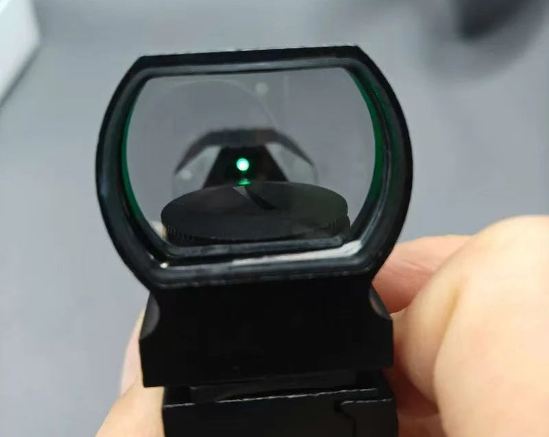 Mira Tática Red & Green Dot antireflexo – Alta Precisão e Visada Rápida para trilho 20mm