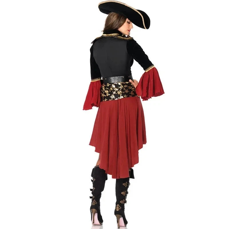 Fantasia Piratas Medieval Feminino