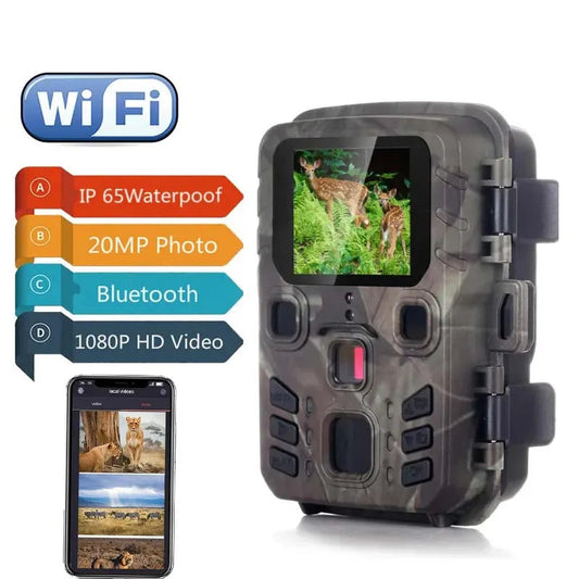 Câmera de espera com sensor de movimento e visão noturna com 24MP e 1296P