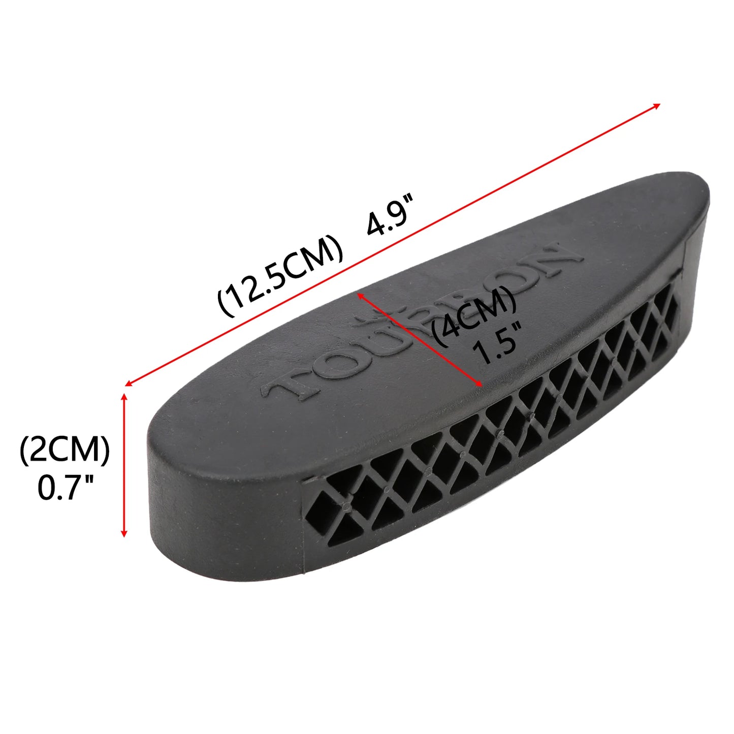 Soleira de borracha antiderrapante com almofada