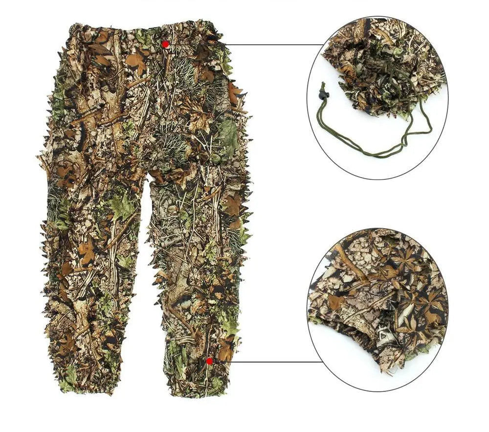 Roupa camuflada unisex para caça
