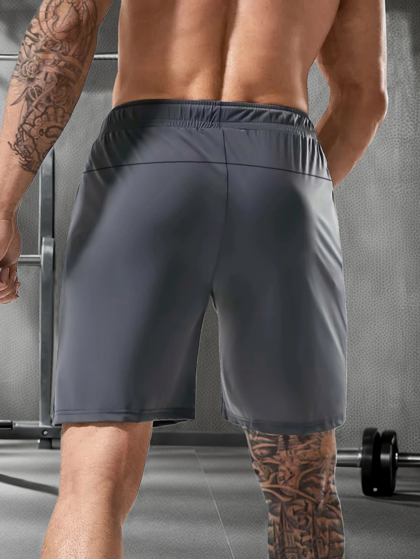 Calçao para esportes masculino 2 em 1