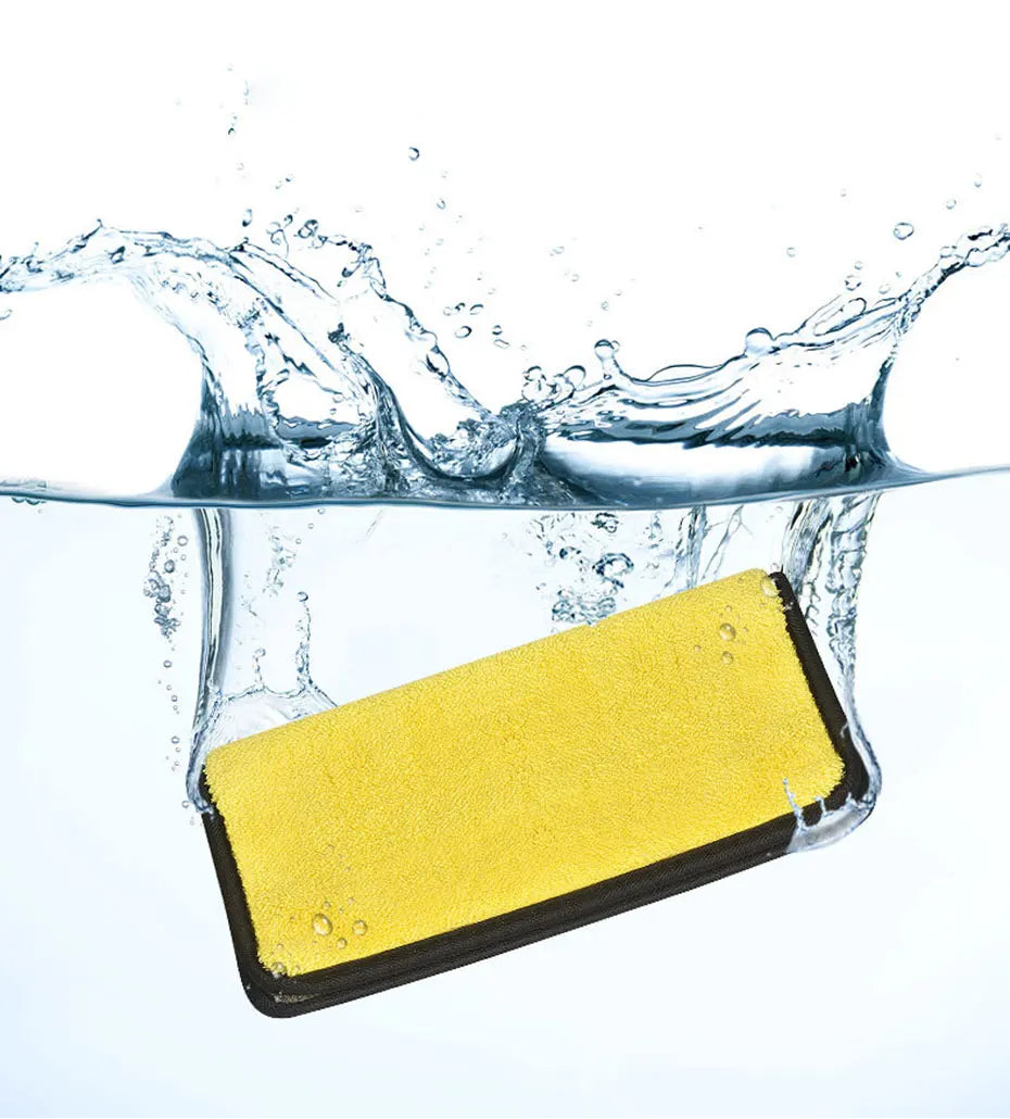 Toalha microfibra dupla face de alta absorção de água