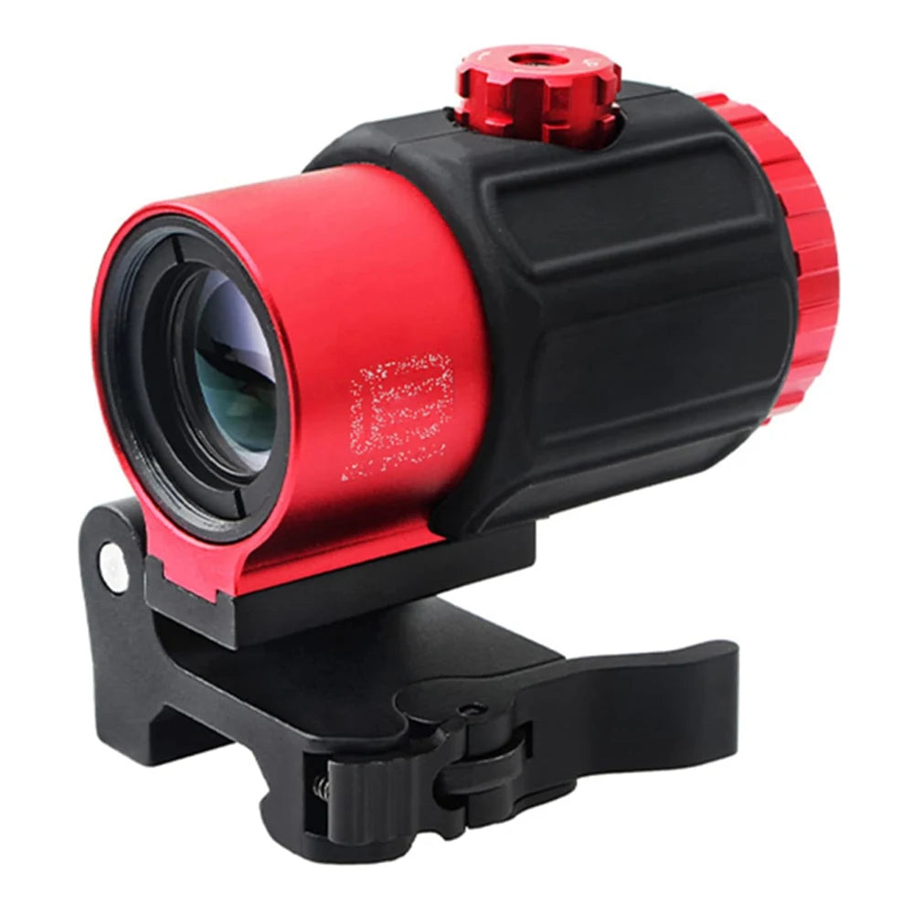 Magnificador 3x escamoteavel G43 para red dot com lente ótica holográfica