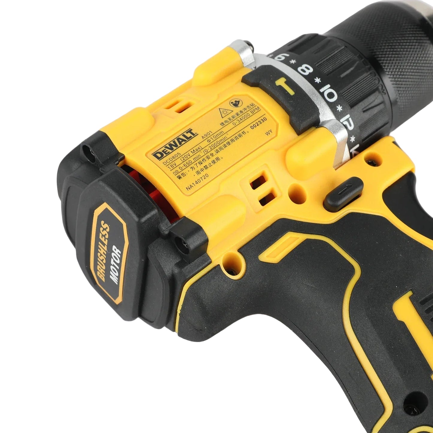 Chave de Impacto 13MM 20V MAX 1/2 Pol. DEWALT-DCF922D2-BR com 1 Baterias, 1 Carregador