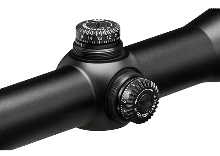 Mira telescópica Canis Latrans para caça lente óptica 2-7x32