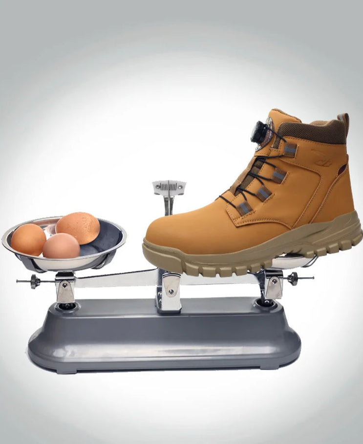 Botas de segurança impermeáveis em aço indestrutível Anti-Smash resistente a cortes
