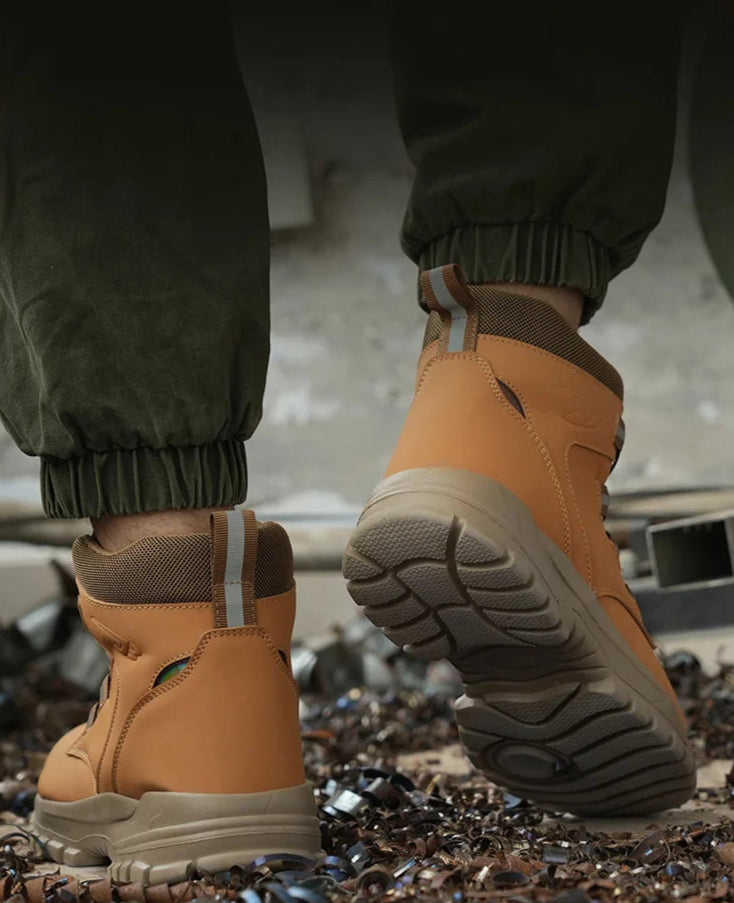 Botas de segurança impermeáveis em aço indestrutível Anti-Smash resistente a cortes