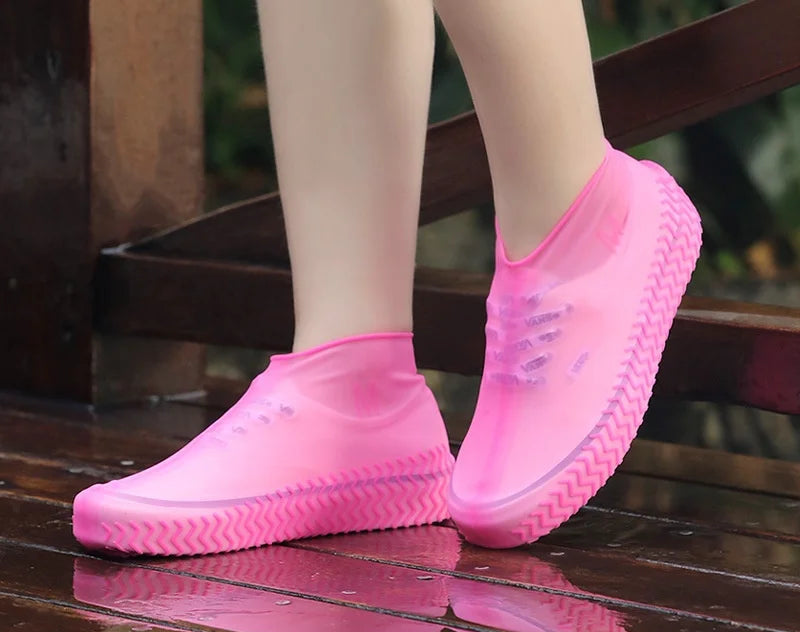Capas de Chuva Reutilizáveis de Silicone e À Prova D'Água para Sapatos